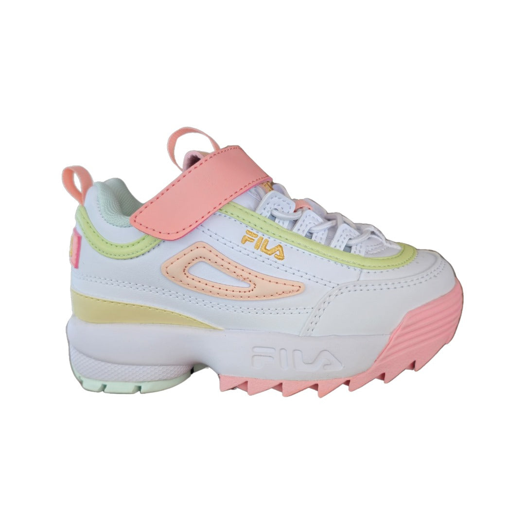 FILA DISRUPTOR WHT ROSETTE