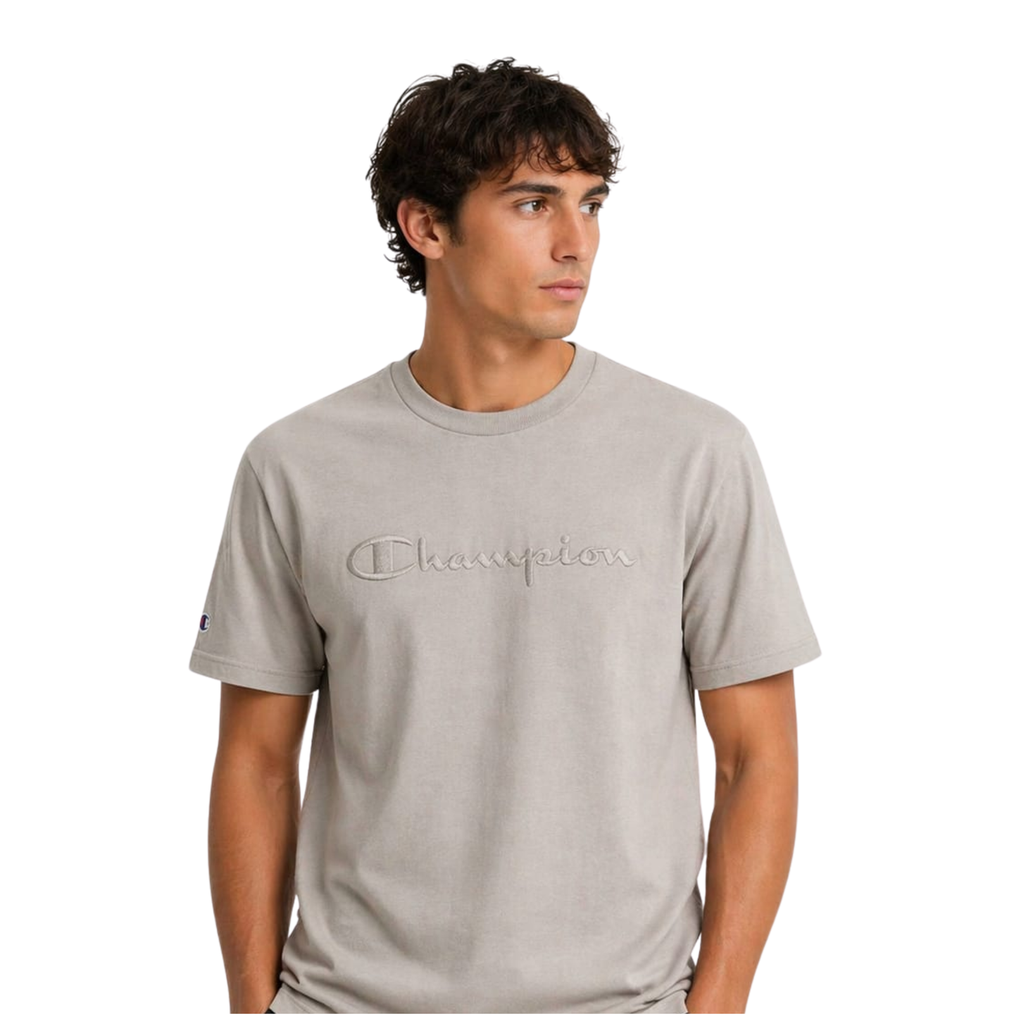 Champion Sand Embossed Essential Tee