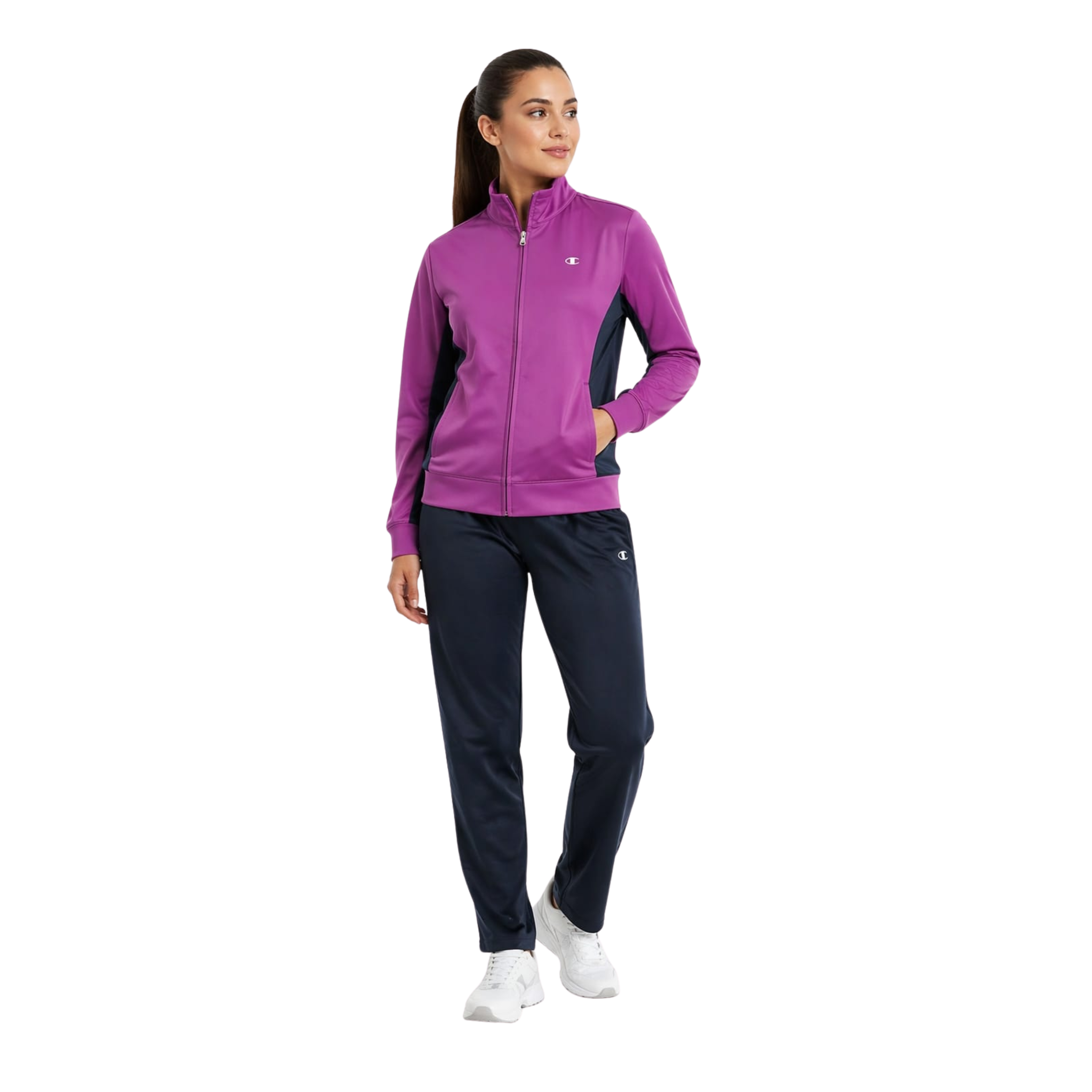 Champion Performance Track Set – Purple/Navy Edition