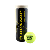 Dunlop Pro Padel 3 Balls Can