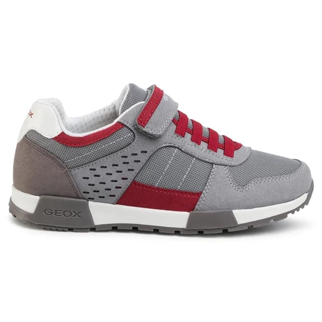 GEOX J ALFIER GRY-RED - Marka store