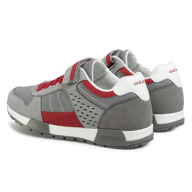 GEOX J ALFIER GRY-RED - Marka store