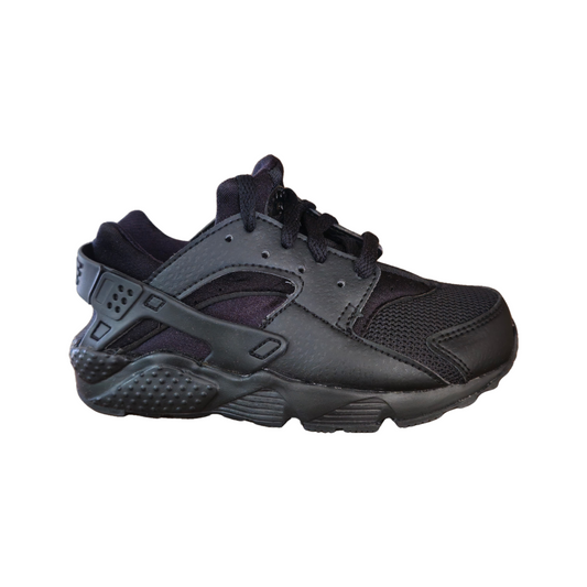 Girls black nike huarache hotsell