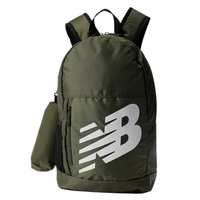 New Balance Unisex-Adults NBKDBCK GRN Backpack + Pencil Case