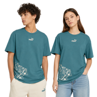 Puma MID90's Relaxed Graphic Tee Emerald Ice