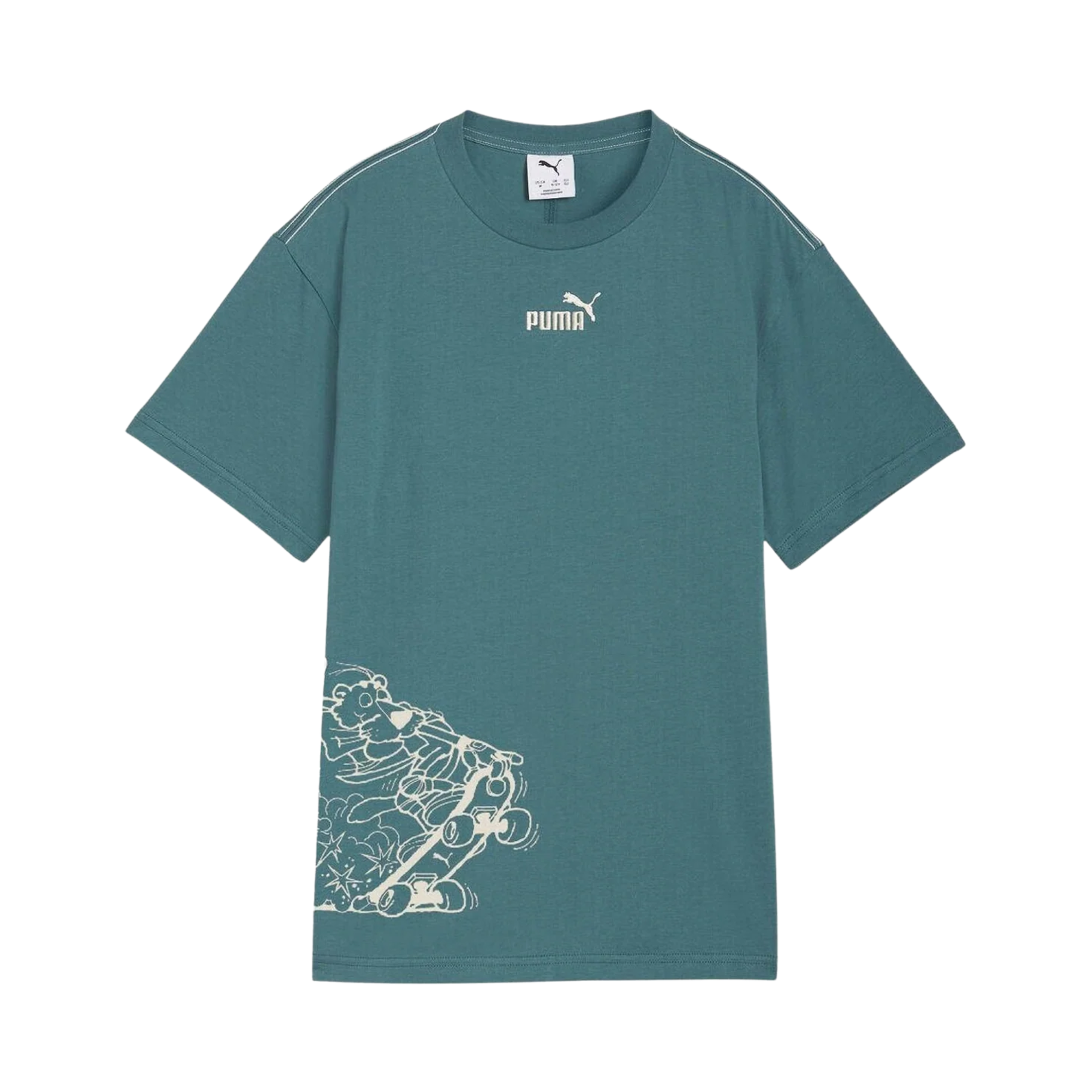 Puma MID90's Relaxed Graphic Tee Emerald Ice