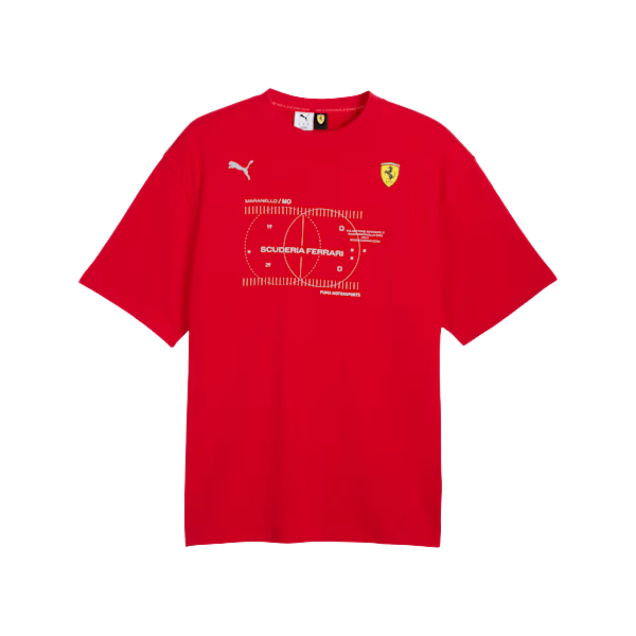 Puma Ferrari Premium Tee Red