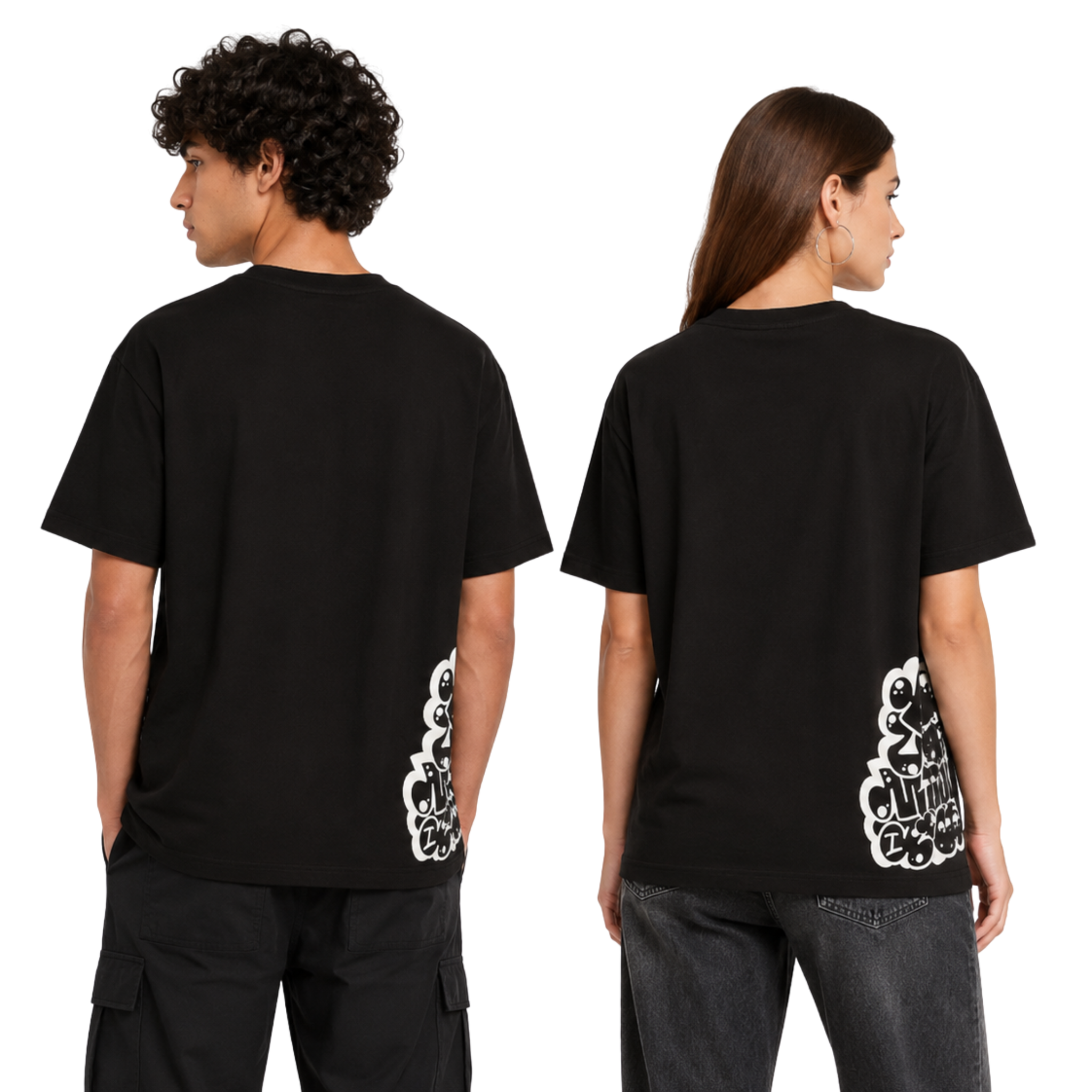 Puma MID90's Relaxed Graphic Tee Black