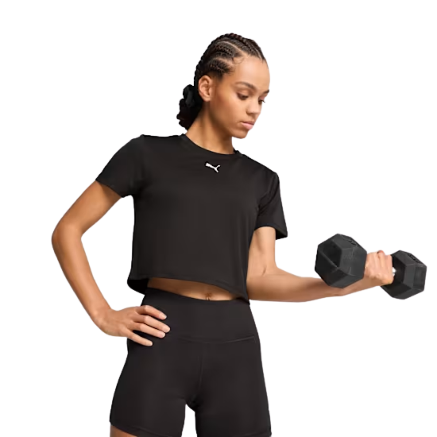 Train All Day Essentials Baby Tee Women