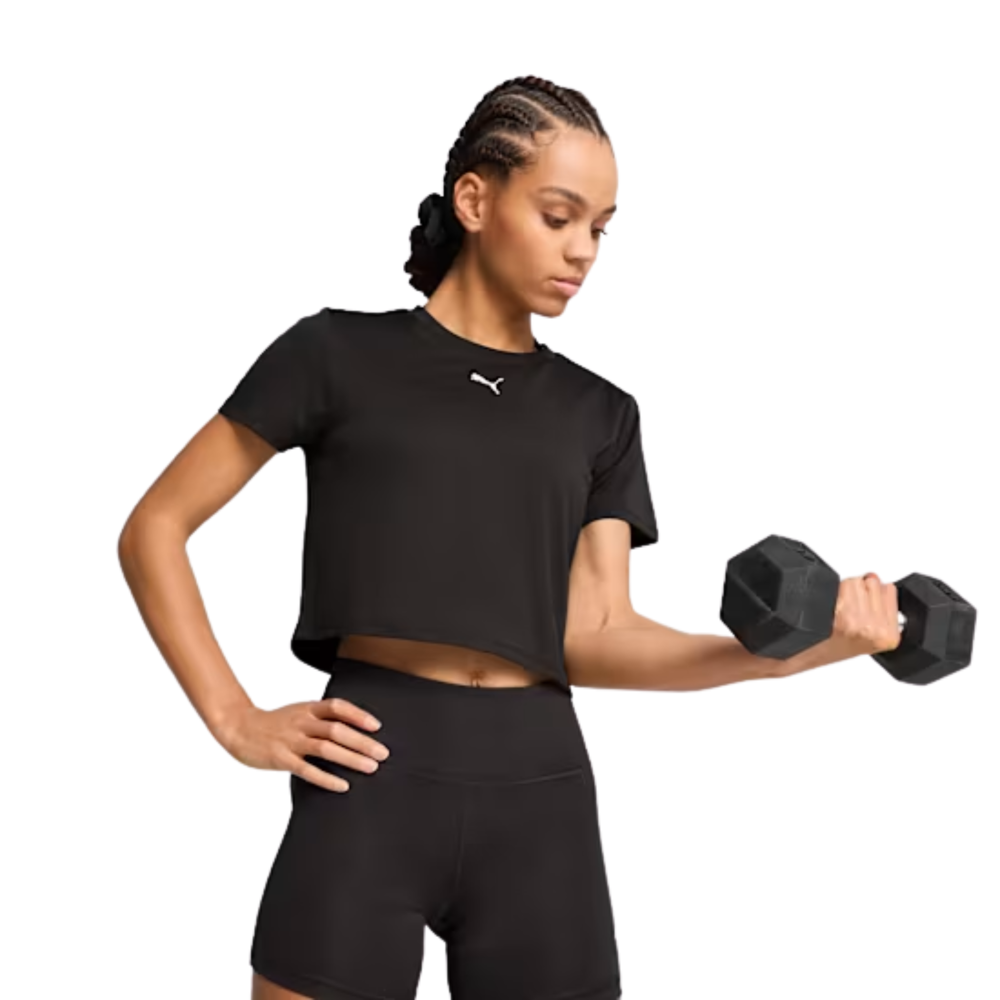 Train All Day Essentials Baby Tee Women
