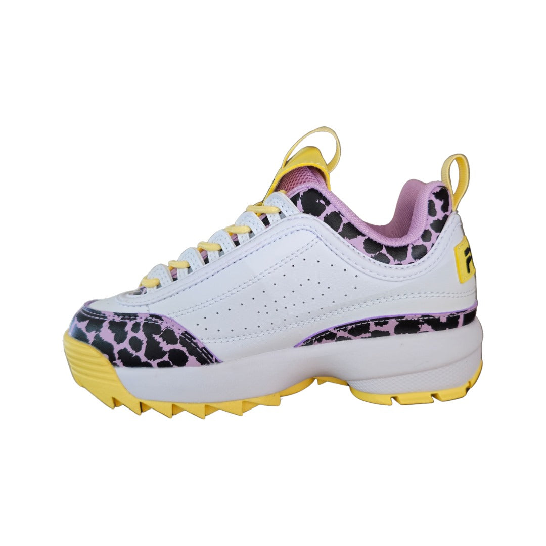 FILA DISRUPTOR F KIDS WHT/YELO
