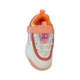 FILA DISRUPTOR WHT/ORG/PINK