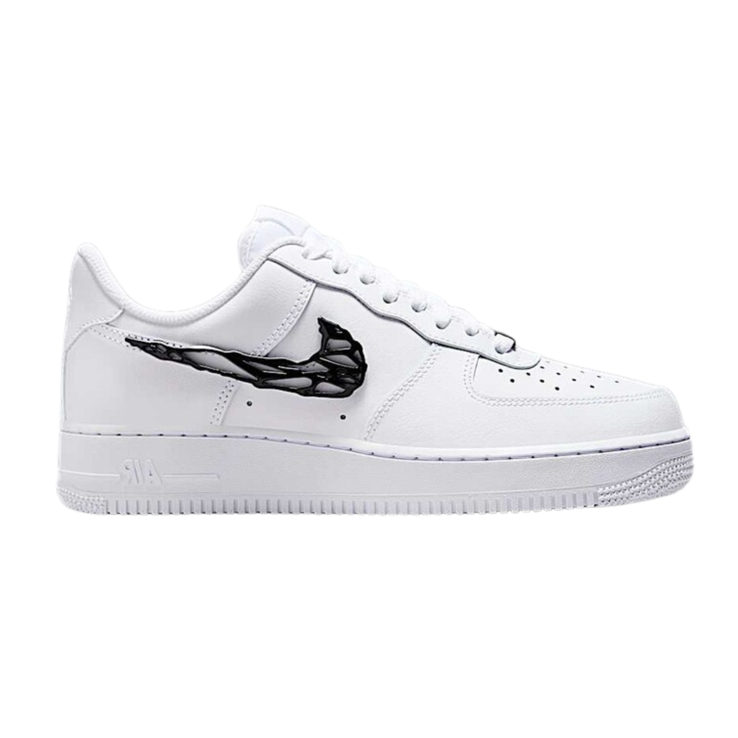 Nike Air Force 1 Low "Liquid Metal Swoosh"