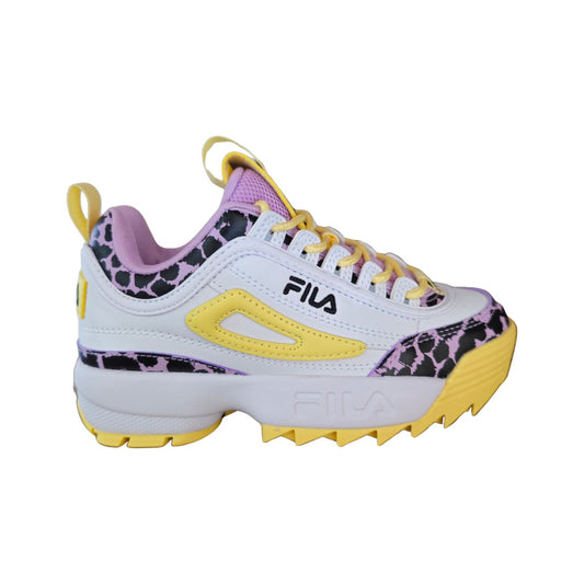 FILA DISRUPTOR F KIDS WHT/YELO